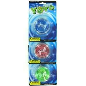  New   Light Up YoYo Case Pack 48   67114 Toys & Games