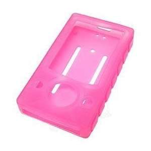  PINK Silicone/Silicon Protection Skin Cover Case for Microsoft Zune 