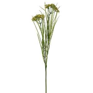  Faux 26 Wild Dill Spray W/Grass Yellow (Pack of 24 