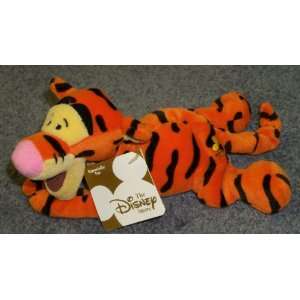   Lying Down Winnie the Pooh Tigger 8 Plush Bean Bag Doll Toys & Games