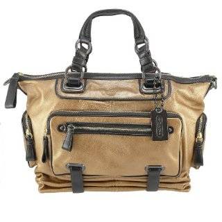  Coach 14094 Cambridge Alexa Leather Handbag, Bronze and 