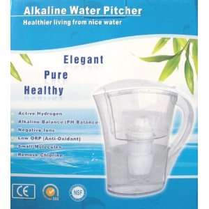  Alkaline 2 Liter Water Pitcher, Instant Mineral Alkaline 