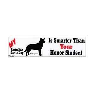  Smarter Australian Cattle Dog Sticker 