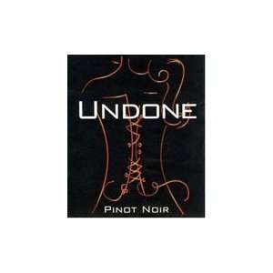  Undone Pinot Noir 2008 Grocery & Gourmet Food