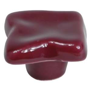  Nifty Nob 511A 89 Uneven Square Cabinet Pull, Eggplant 