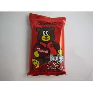 Valentines Chocolate Fudgie Bear 2pk  Grocery & Gourmet 