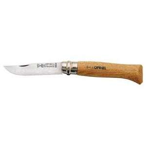  Opinel Knives 00647 4 3/8 Folding Clip Point Knife with 