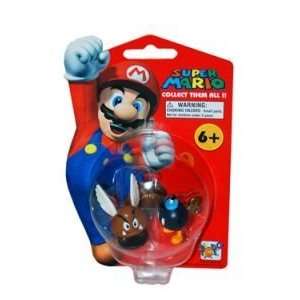    Nintendo Wave 1 / Para Goomba & Bob omb Action Figure Toys & Games
