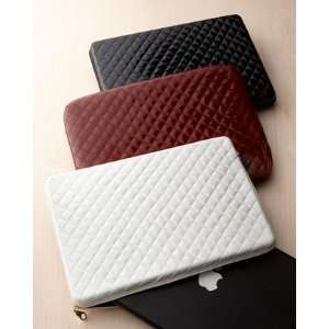  Abas Quilted PatentLeather Laptop Sleeve Electronics