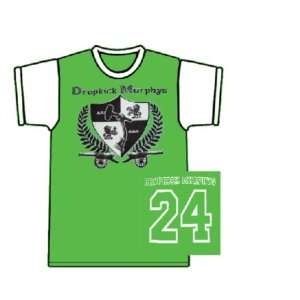  DROPKICK MURPHYS green / white soccer jersey Everything 
