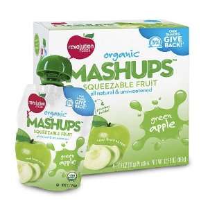   Apple Mashups 3.17 oz   4 Pack  Grocery & Gourmet Food