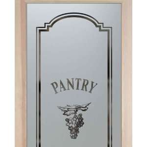  Glass Pantry Doors 2/0 x 6/8 French 1 Lite Door Grapes 