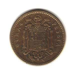  1947 (50) Spain 1 Peseta Coin KM#775 