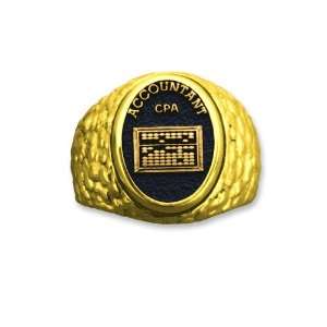  Accountant CPA 14k Professional Ring Jewelry