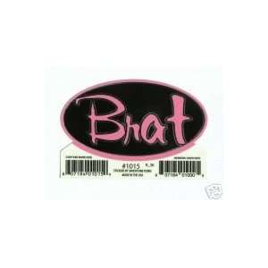    Black & Pink Brat   Sticker / Decal S 1015 