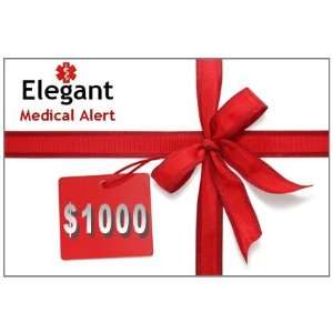  Gift Certificate   $1000