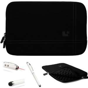  2 Tone Color Protector Carrying Sleeve with Accessories 