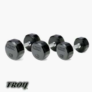  Troy Barbell TSD 055 100R Quiet Iron Troy 12 Sided Rubber 