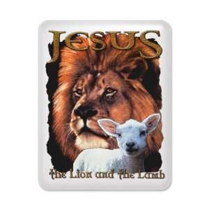  iPad Case White Jesus The Lion And The Lamb Everything 