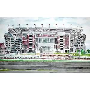  Alabama Painting   Bryant Denny Stadium