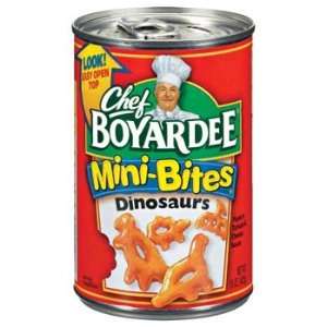 Chef Boyardee Mini Bites Dinosaurs 15 oz Grocery & Gourmet Food