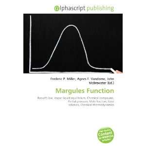  Margules Function (9786132869043) Books