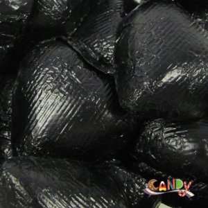 Black Foiled Chocolate Hearts 10 LBS  Grocery & Gourmet 