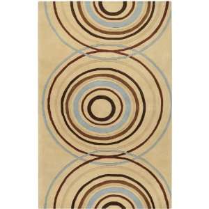  Forum Collection Contemporary Wool Rug 5.00 x 8.00.