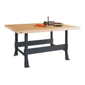  4 Station Workbench Black W/0 Vises