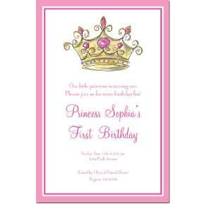  Inkwell   Invitations (Princess Crown) Health & Personal 