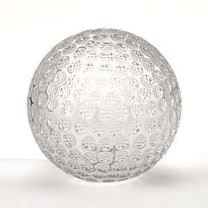  Badash Crystal Golf Ball Paperweight 3