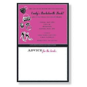  Bachelorette Advice Invitations