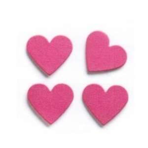  Pink Heart Magnets (1369 5 Embellish Your Story) Set of 4 