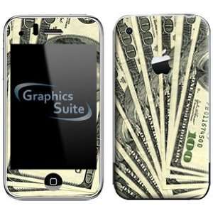   Dollar Bills Skin for Apple iPhone 3G or 3G S Cell Phones