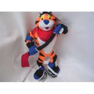 Tony the Tiger Hockey Player Large 14 Plush Toy Collectible 2004