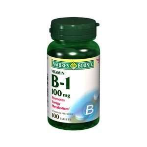  NB VIT B 1 100MG 1670 100TB NATURES BOUNTY Health 