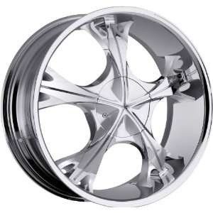   Milanni Tempest 5x115 5x139.7 5x5.5 +18mm Chrome Wheels Rims Inch 17