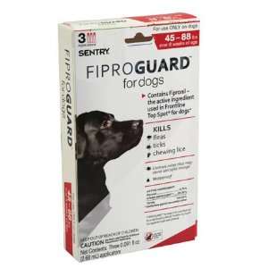  FiproGuard for Dogs 89 132 lbs, 4 3 dose pks