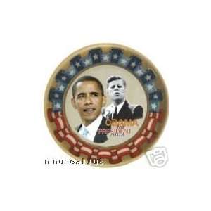  Retro Obama / kennedy Button Round Button, Small, 1¼ 