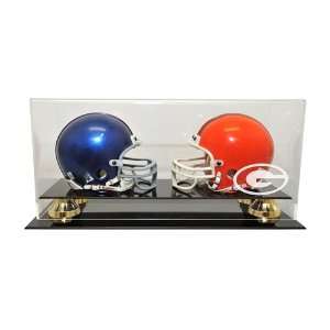  Green Bay Packers Double Mini Helmet Display Case with 
