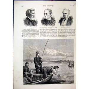  1875 Trout Fishing Lochleven Thirlwall Bishop Locock