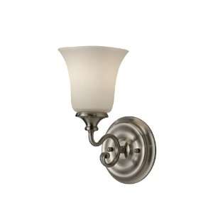 Murray Feiss VS19601 BS, Brook Haven Glass Wall Sconce Lighting, 1 