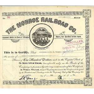  The Monroe Railroad 1941 Stock #30 