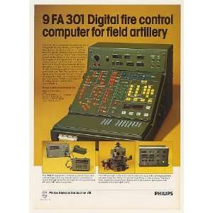  1977 Philips 9 FA 301 Digital Fire Control Computer Print 