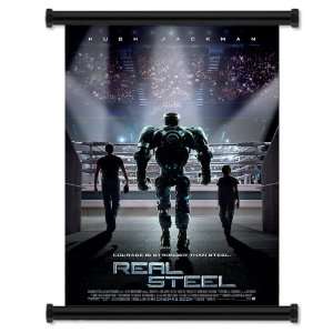  Real Steel Movie Fabric Wall Scroll Poster (16x24 