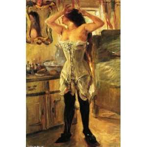 Hand Made Oil Reproduction   Lovis Corinth   24 x 38 inches   In a 