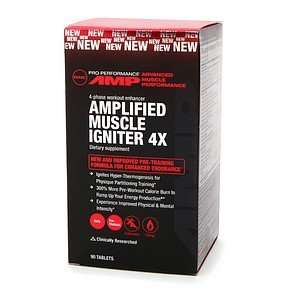 GNC Pro Performance® AMP Amplified Muscle Igniter 4x 90 