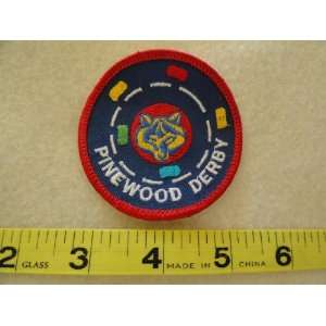  Pinewood Derby Scouts Patch 