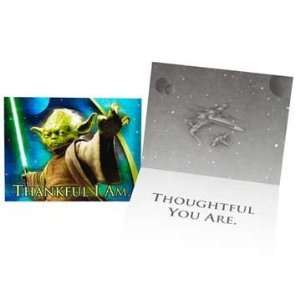  Star Wars Thank You Notes 8ct Toys & Games