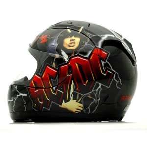  Rockhard ACDC Highway to Hell Full Face Helmet Large 